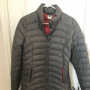 Patagonia long puff jacket